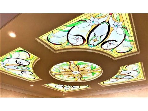Decke Buntglasfenster WS17