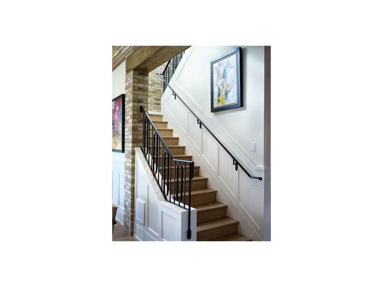 Balustrada kuta wewnętrzna nowoczesna BKW0024