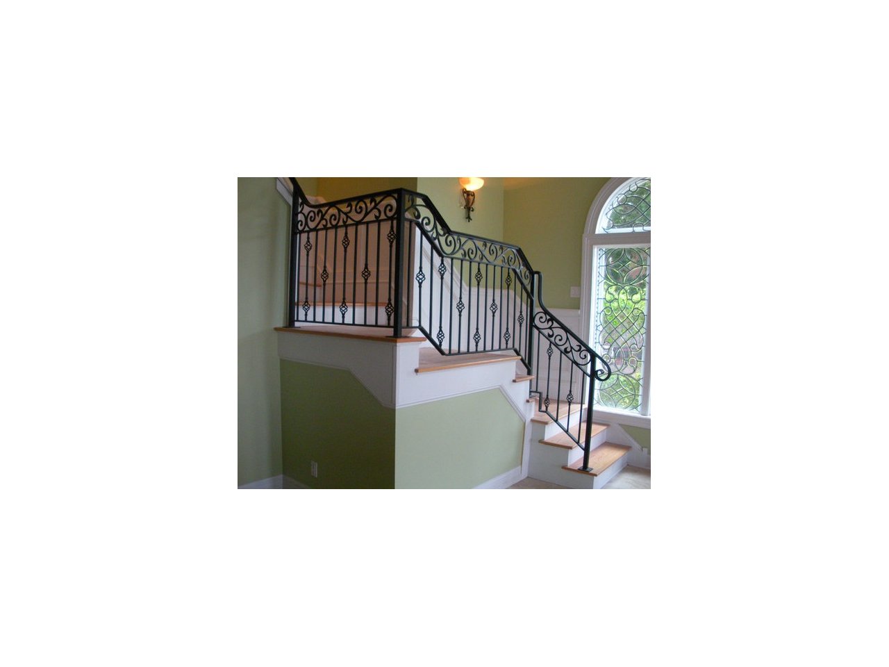 Balustrada kuta wewnętrzna metalowa BKW0027