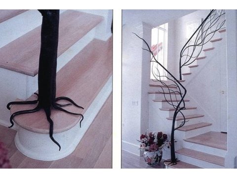 Balustrada kuta wewnętrzna elegancka BKW037