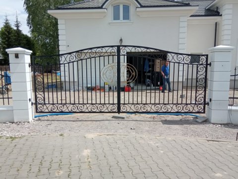 Geschmeidete Drehtor Model...