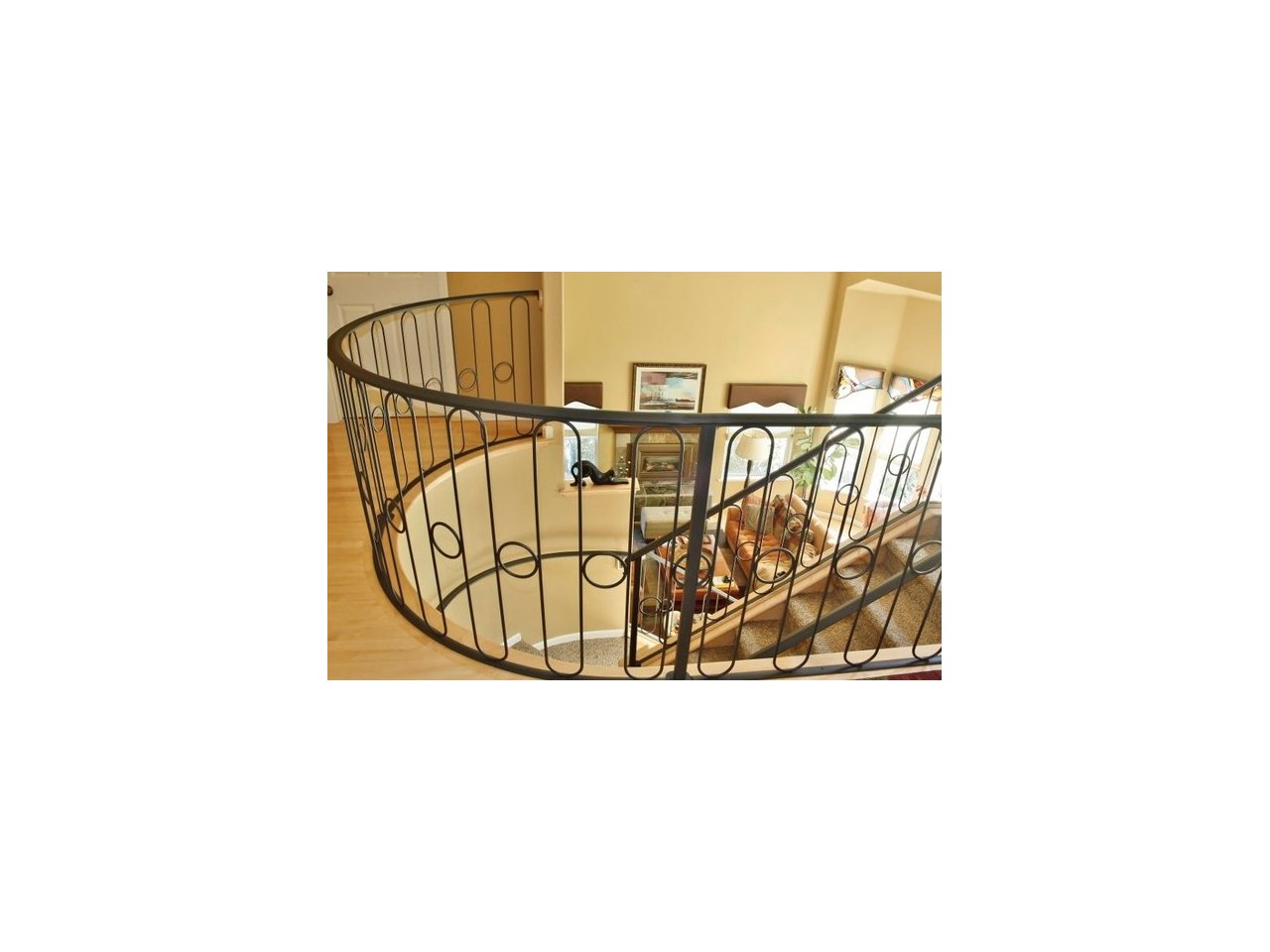 Balustrada kuta wewnętrzna modernistyczna BKW045