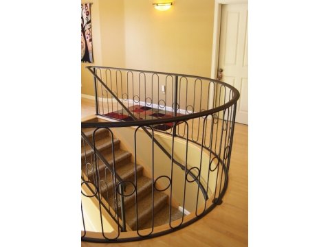 Balustrada kuta wewnętrzna modernistyczna BKW045