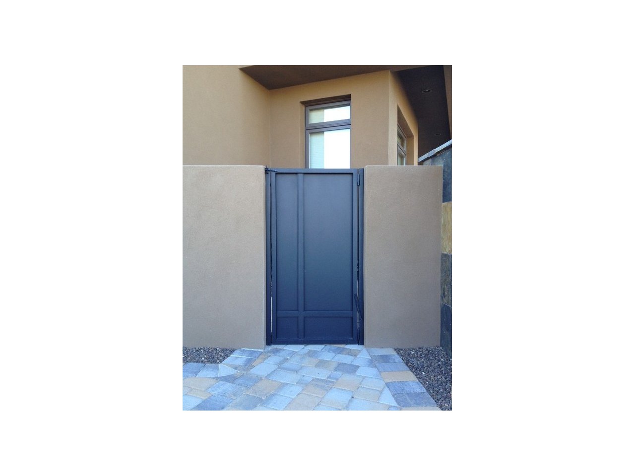 Modernistyczna furtka kuta fk01 Modernistyczna furtka kuta fk01