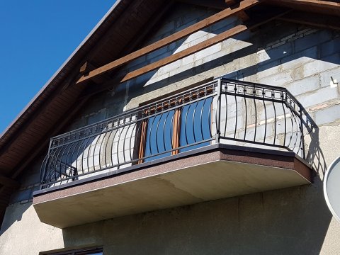 Außengeländer Model BKZ48