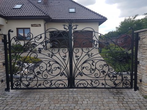Geschmeidete Drehtor Model...