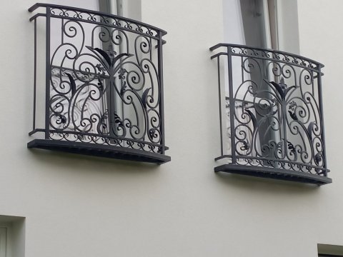 Balustrada kuta zewnętrzna BKZ 0102