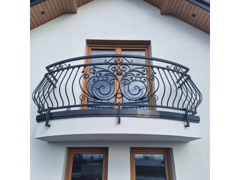 Balustrada kuta zewnętrzna...
