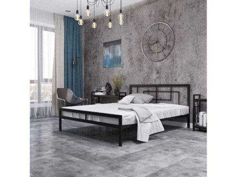 Łóżko metalowe loft 160x...