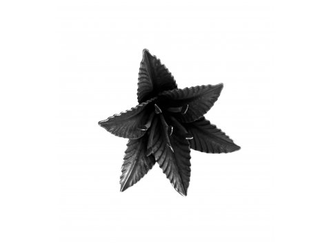 Stalowy kwiat kuty 90x100mm...