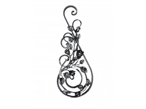 Rozeta kuta z różami...