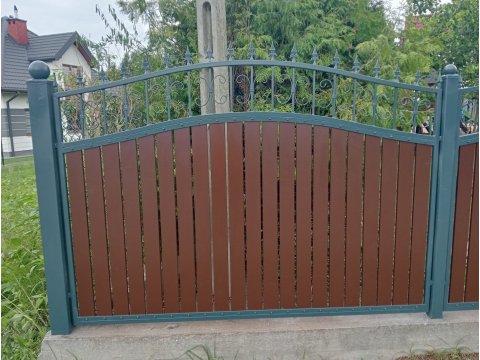 Ogrodzenie Kute Panele...