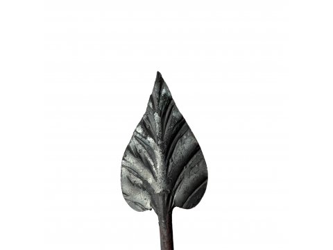 Liść kuty róża mały 70x40...