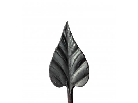 Liść kuty róża mały 70x40...