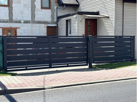 Brama Przesuwna Panele...