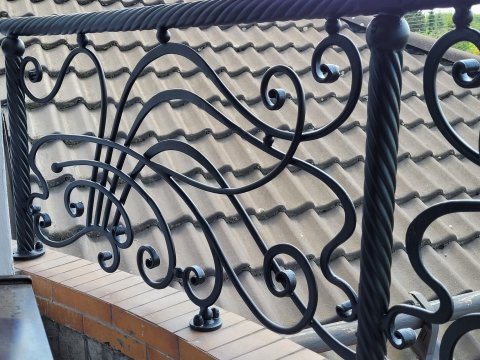 Balustrada kuta zewnętrzna...