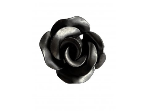Stalowy kuty kwiat róża...