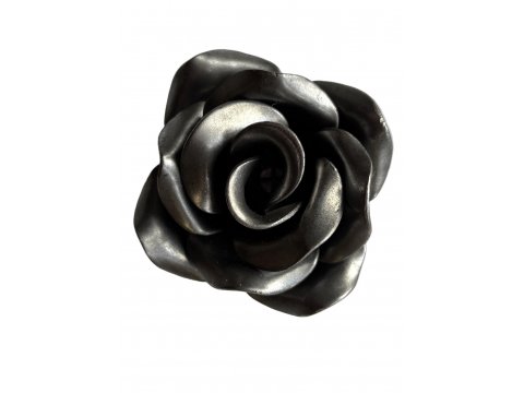 Stalowy kuty kwiat róża...