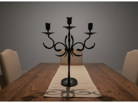 Geschmiedeter Leuchter C1