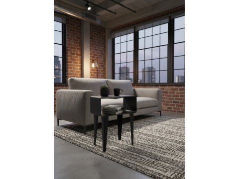 Metalowy stolik w stylu...