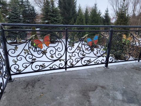 Balustrada kuta zewnętrzna...