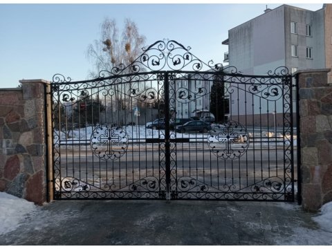 Brama kuta ażurowa sakralna...