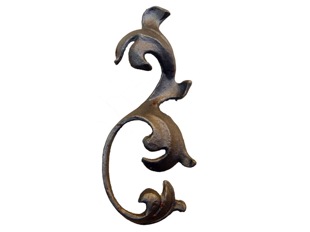 Stalowy kuty liść 180x85mm Stalowy kuty liść 180x85mm