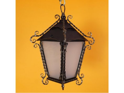 Stahl geschmiedete Lampen